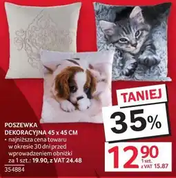 Selgros Poszewka dekoracyjna 45 x 45 cm oferta