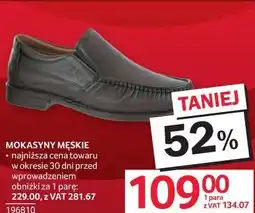 Selgros Mokasyny męskie oferta