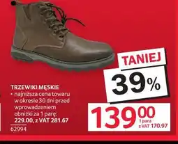 Selgros Trzewiki męskie oferta