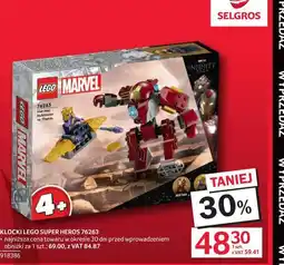 Selgros Klocki Lego Super Heros 76263 oferta