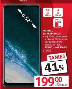 Selgros OUKITEL SMARTFON C25 oferta