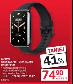 Selgros XIAOMI OPASKA SPORTOWA SMART BAND 7 PRO oferta