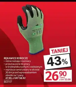 Selgros RĘKAWICE ROBOCZE oferta