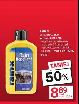 Selgros RAIN-X WYCIERACZKA W PŁYNIE oferta