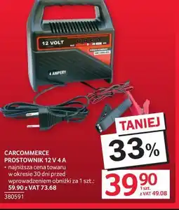 Selgros CARCOMMERCE PROSTOWNIK 12V 4A oferta