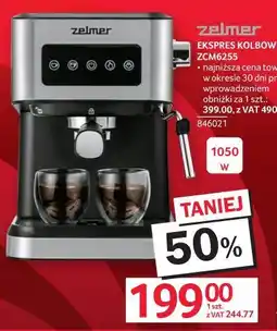 Selgros Zelmer Ekspres Kolbowy ZCM6255 oferta