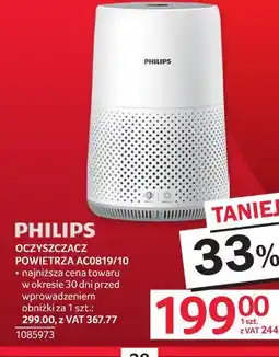 Selgros PHILIPS Oczyszczacz powietrza AC0819/10 oferta