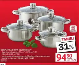 Selgros KOMPLET GARNKÓW 6 CZĘŚCI BELLY oferta