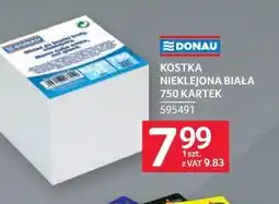 Selgros KOSTKA NIEKLEJONA BIAŁA 750 KARTEK oferta