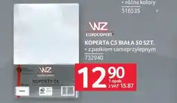Selgros KOPERTY C5 BIAŁE 50 SZT oferta