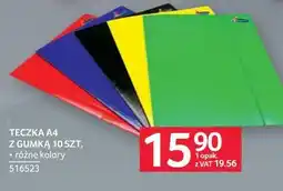 Selgros TECZKA A4 Z GUMKĄ 10 SZT oferta