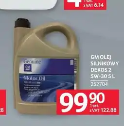 Selgros GM Olej silnikowy Dexos2 5W-30 oferta