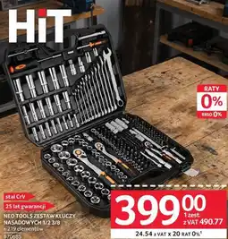 Selgros NEO TOOLS ZESTAW KLUCZY NASADOWYCH 1/2 3/8 1/4 219 elementów oferta