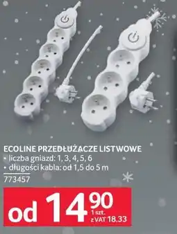 Selgros ECOLINE PRZEDŁUŻACZE LISTWOWE oferta