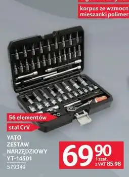Selgros YATO ZESTAW NARZĘDZIOWY YT-14501 oferta