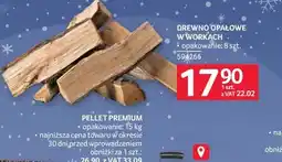 Selgros Drewno opałowe w workach oferta