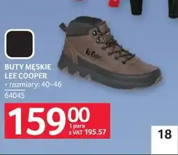 Selgros BUTY MĘSKIE LEE COOPER (rozmiary: 40-46) oferta