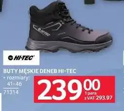 Selgros BUTY MĘSKIE DENEB HI-TEC (rozmiary: 41-46) oferta