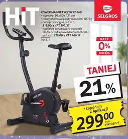 Selgros ROWER MAGNETYCZNY C1660 oferta