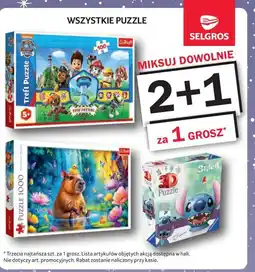Selgros Puzzle Trefl oferta