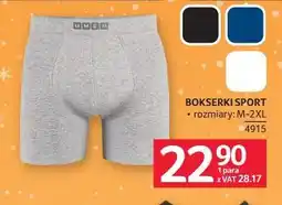 Selgros Bokserki sport oferta