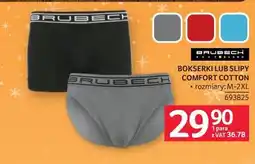 Selgros Bokserki lub slipy comfort cotton oferta