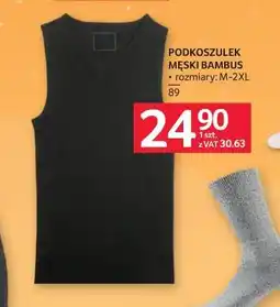 Selgros Podkoszulek męski bambus oferta