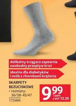 Selgros Skarpetki bezuciskowe oferta
