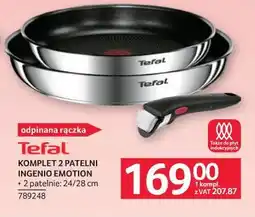 Selgros KOMPLET 2 PATELNI INGENIO EMOTION (2 patelnie: 24/28 cm) oferta