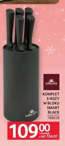 Selgros Komplet 5 noży w bloku Deco Black oferta