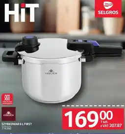 Selgros Szybkowar 6L FIRST oferta