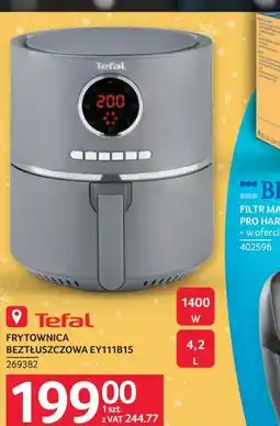 Selgros Tefal Frytownica Beztłuszczowa EY111B15 oferta