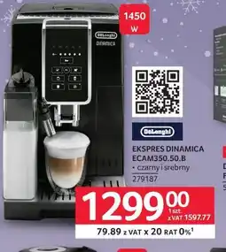 Selgros Ekspres Dinamica ECAM350.50.B DeLonghi oferta