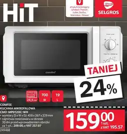 Selgros Kuchnia mikrofalowa CMO-MD2100XC-WH Comfee oferta