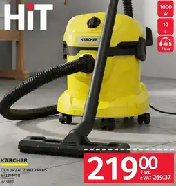 Selgros KARCHER ODKURZACZ WD 2 PLUS oferta