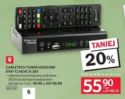 Selgros CABLETECH Tuner URZ0368 DVB-T2 HEVC H.265 oferta