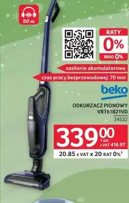 Selgros BEKO ODKURZACZ PIONOWY VRT61821VD oferta