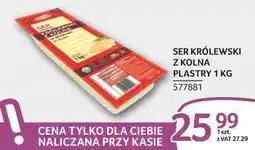 Selgros Ser Królewski z Kolna plastry oferta