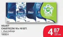 Selgros Velvet Chusteczki 10 x 10 szt oferta