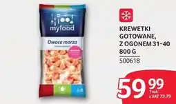 Selgros Krewetki gotowane, z ogonem 31-40 oferta