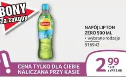 Selgros Napój Lipton Zero oferta
