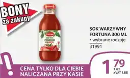 Selgros Sok warzywny Fortuna oferta