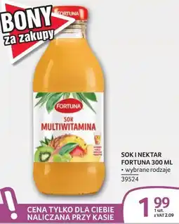 Selgros Sok i nektar Fortuna oferta