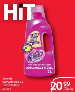 Selgros VANISH ODPAMIACZ W ŻELU oferta