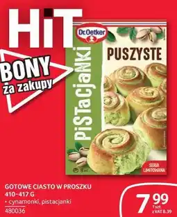 Selgros Gotowe ciasto w proszku 410-417 g Dr. Oetker oferta