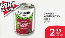 Selgros Groszek konserwowy oferta
