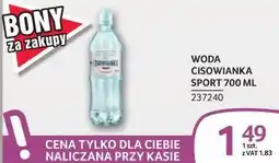 Selgros Woda Cisowianka Sport oferta