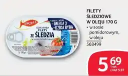Selgros Filety śledziowe w oleju oferta