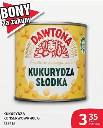 Selgros Kukurydza konserwowa oferta