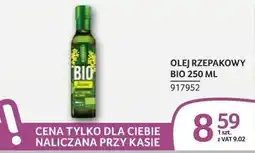 Selgros Olej rzepakowy BIO oferta